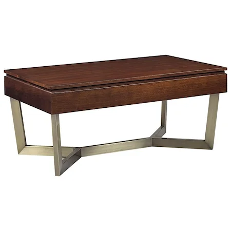 Lift Top Coffee Table with Hidden Storage